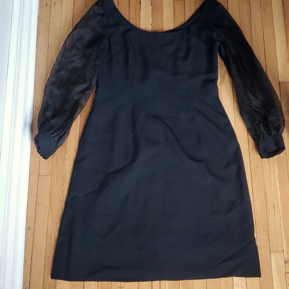VINTAGE Black 70s style homemade dress